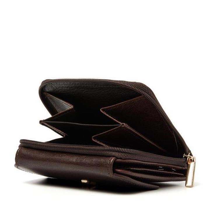 Daniel Ray DR Amsterdam Milan Ladies Wallet 28179 Brown