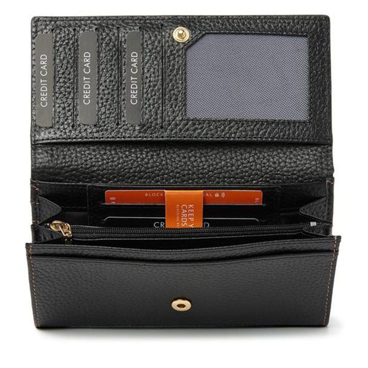 Daniel Ray DR Amsterdam Mint Ladies Wallet 110159 Black