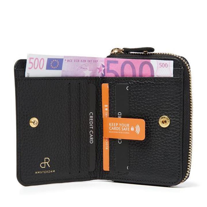 Daniel Ray DR Amsterdam Mint Ladies Wallet 110184 Black