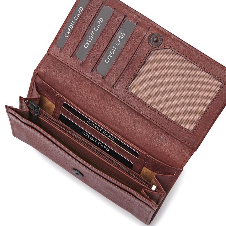 Daniel Ray DR Amsterdam Tampa Damesportemonnee Brown