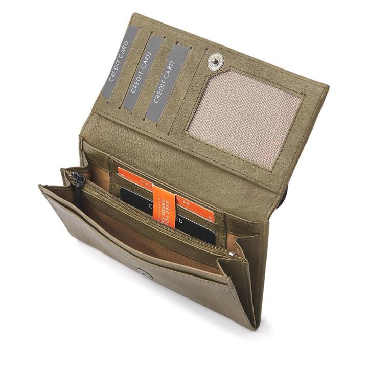 Daniel Ray DR Amsterdam Tampa Damesportemonnee Olive