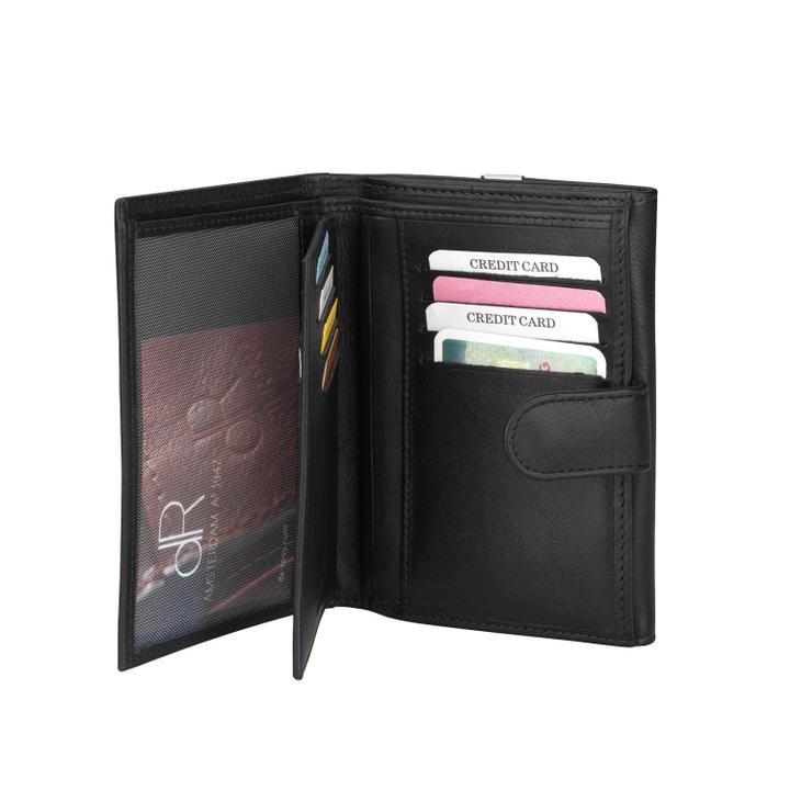 Daniel Ray DR Amsterdam Toronto Dames Portemonnee 8cc Black