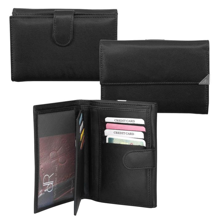 Daniel Ray DR Amsterdam Toronto Dames Portemonnee 8cc Black