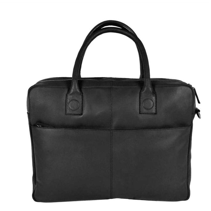 Daniel Ray DSTRCT Fletcher Street Business Laptoptas 15.6 Inch + Sleutelhanger Zwart