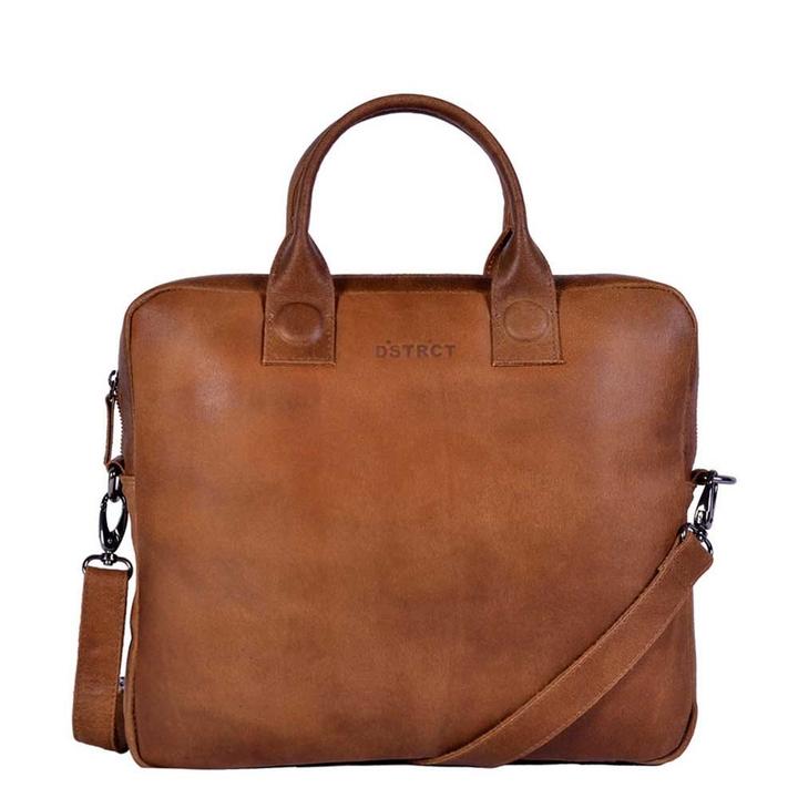 daniel ray DSTRCT Fletcher Street Laptopbag 13" cognac
