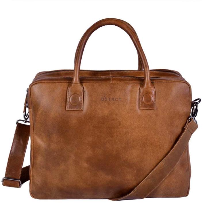 daniel ray DSTRCT Fletcher Street Workingbag 15.6" cognac