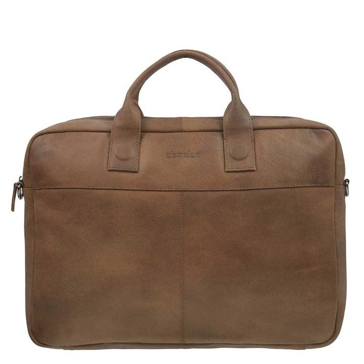 daniel ray DSTRCT Fletcher Street Workingbag 17" cognac