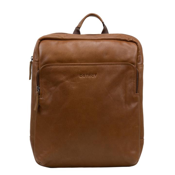 daniel ray DSTRCT State Street Laptop Backpack 15.6" cognac
