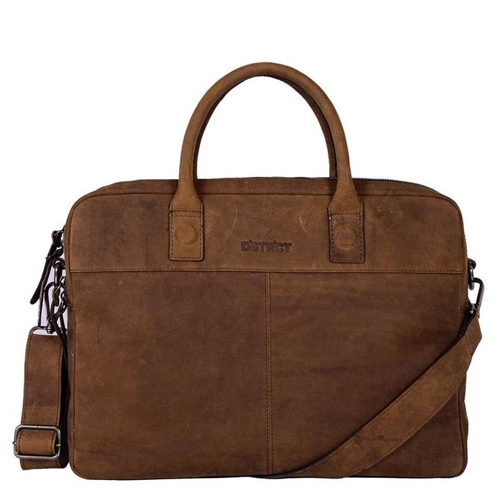 Daniel Ray DSTRCT Wall Street Workingbag 15.6" Brown
