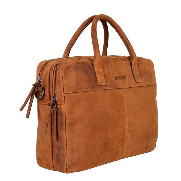 Daniel Ray DSTRCT Wall Street Workingbag 15.6" Cognac