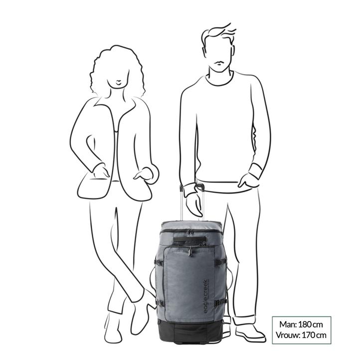 Daniel Ray Eagle Creek Cargo Hauler XT Wheeled Duffel 90L/29" Glacier Blue