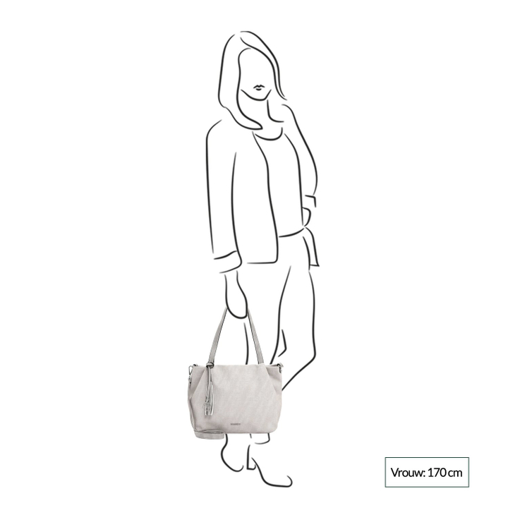 Daniel Ray Emily & Noah Elke Cityshopper M Light Grey