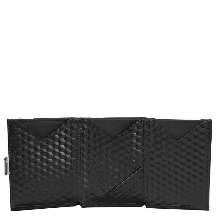 Daniel Ray Exentri Leather Leather Wallet Black Cube
