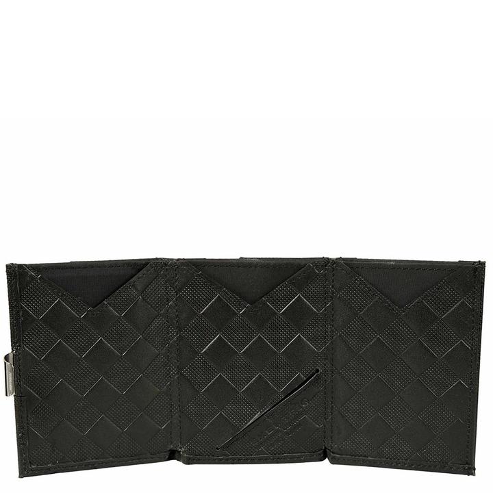 Daniel Ray Exentri Leather Wallet RFID Caiman Black