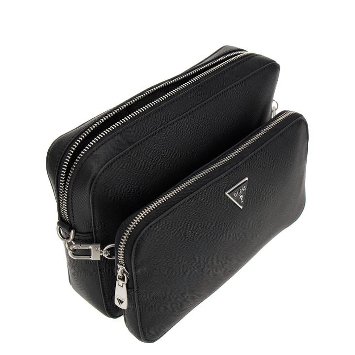 Daniel Ray Guess Milano Double Crossbody Black-green