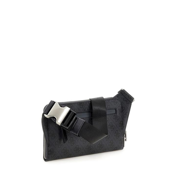 Daniel Ray Guess Milano Flat Bumbag W Frt Pkt Black