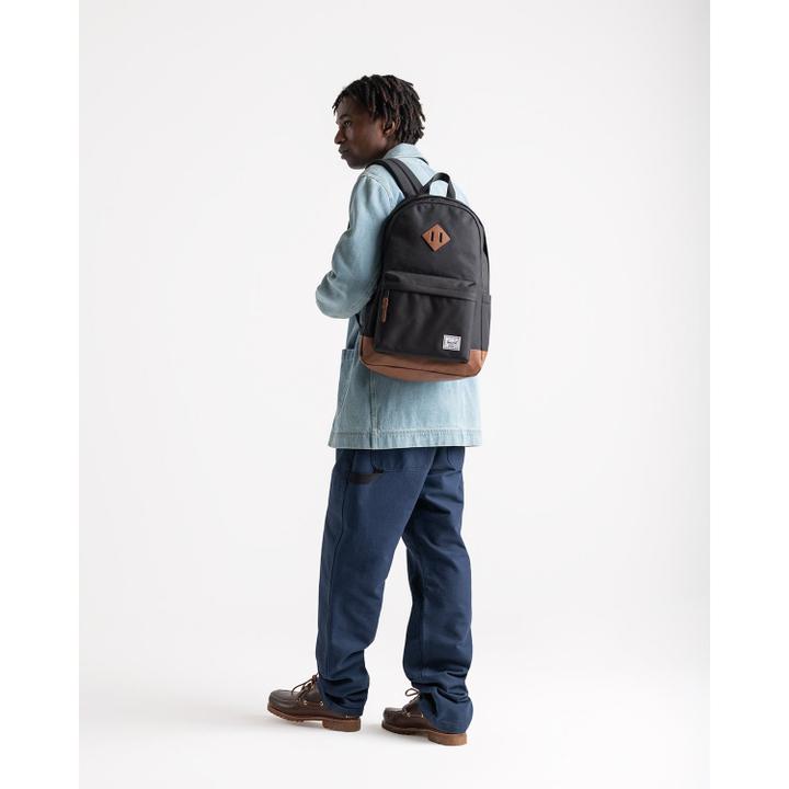 Daniel Ray Herschel Supply Co. Heritage Backpack Raven Crosshatch