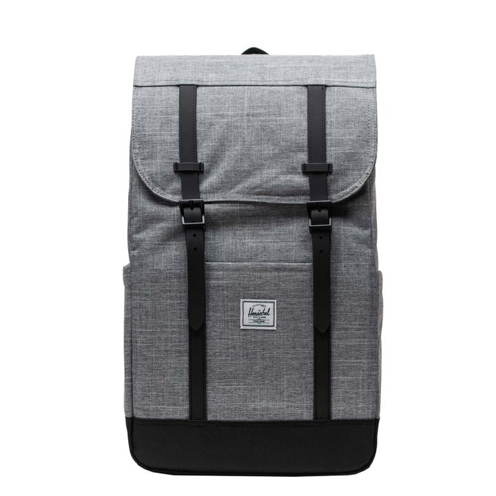 daniel ray Herschel Supply Co. Retreat Backpack raven crosshatch