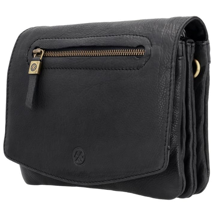 Daniel Ray Hide & Stitches Daydreamer Shoulderbag 22999 Black