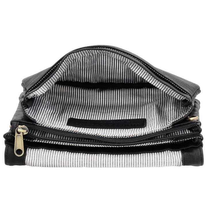 Daniel Ray Hide & Stitches Daydreamer Shoulderbag 22999 Black