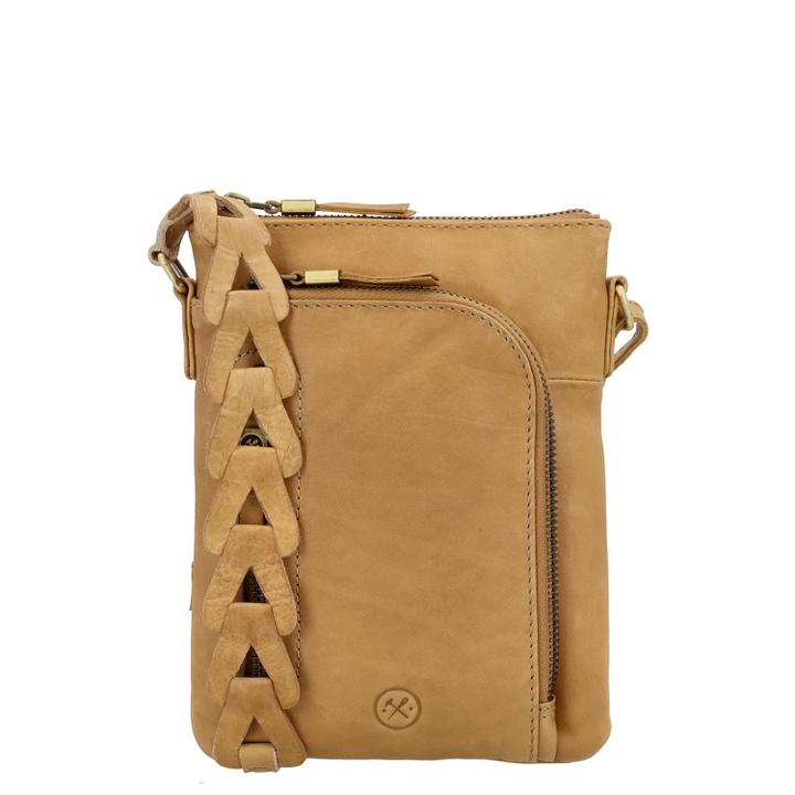 Daniel Ray Hide & Stitches Daydreamer Shoulderbag Sand
