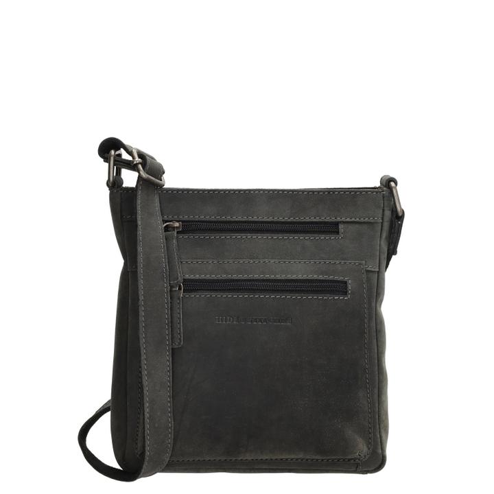 daniel ray Hide & Stitches Idaho Dusk Schoudertas zwart