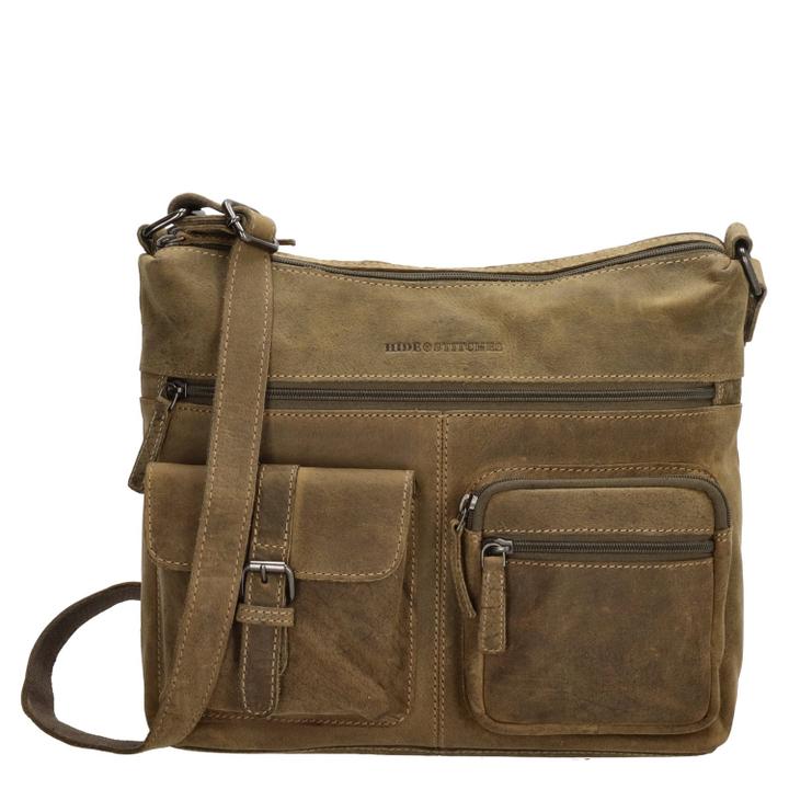 Daniel Ray Hide & Stitches Idaho Shoulderbag Olivegreen