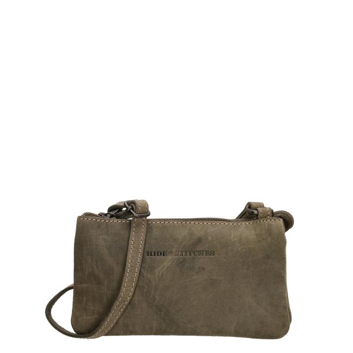 daniel ray Hide & Stitches Idaho Voyage Schoudertas olijfgroen