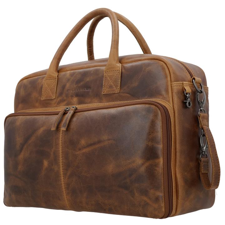 Daniel Ray Hide & Stitches Next Navajo Diaperbag Brown