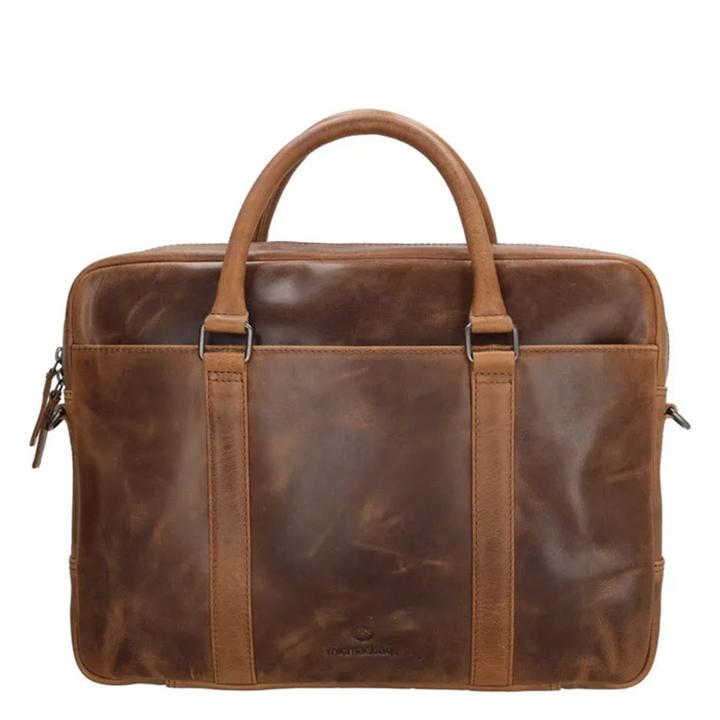 Daniel Ray Hide & Stitches Next Navajo Laptopbag Brown