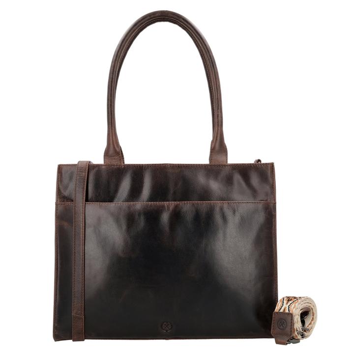 daniel ray Hide & Stitches Next Navajo Laptopbag darkbrown