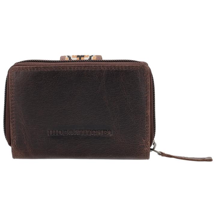 Daniel Ray Hide & Stitches Next Navajo Wallet Darkbrown