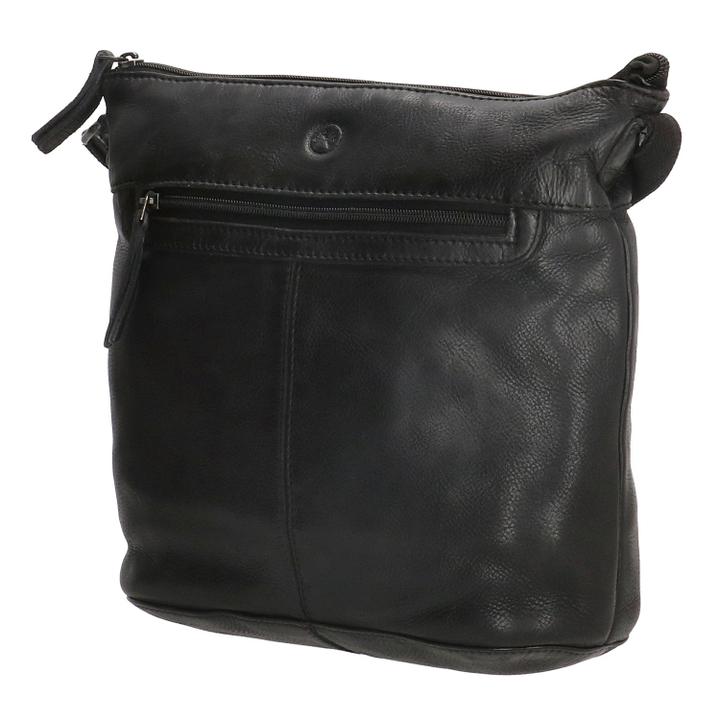 Daniel Ray Hide & Stitches Paint Rock Shoulderbag Black