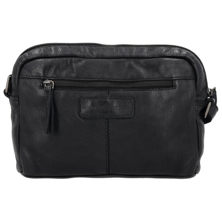 Daniel Ray Hide & Stitches Paint Rock Shoulderbag Black