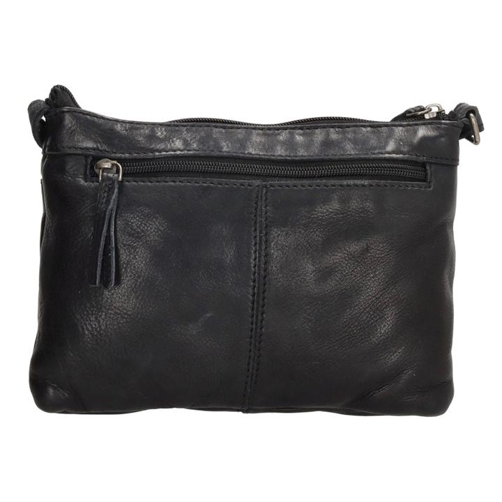Daniel Ray Hide & Stitches Paint Rock Shoulderbag Black