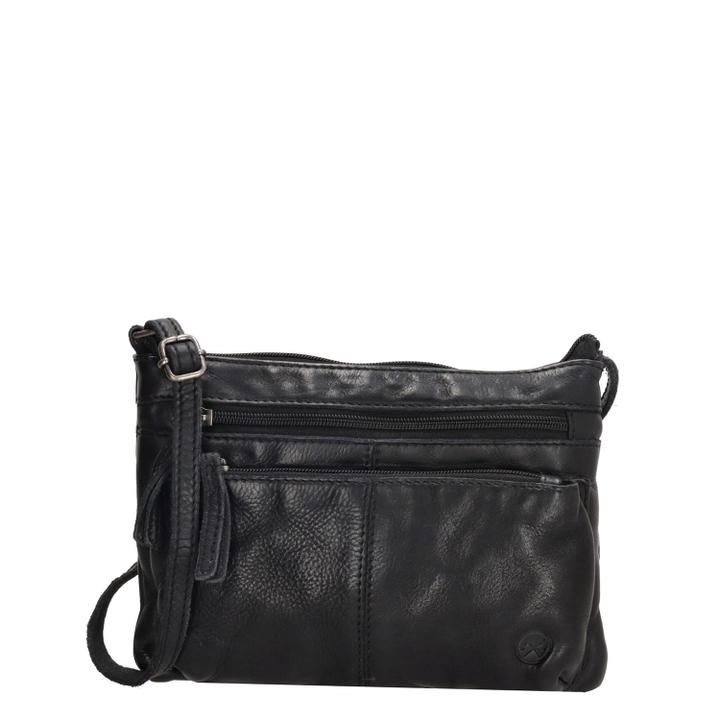 daniel ray Hide & Stitches Paint Rock Shoulderbag black
