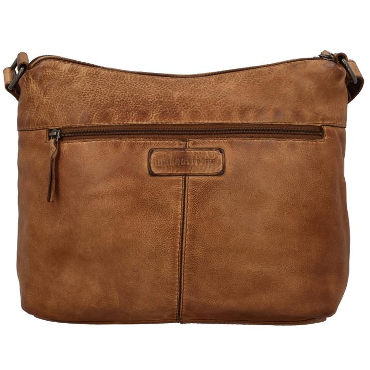 Daniel Ray Hide & Stitches Paint Rock Shoulderbag Cognac