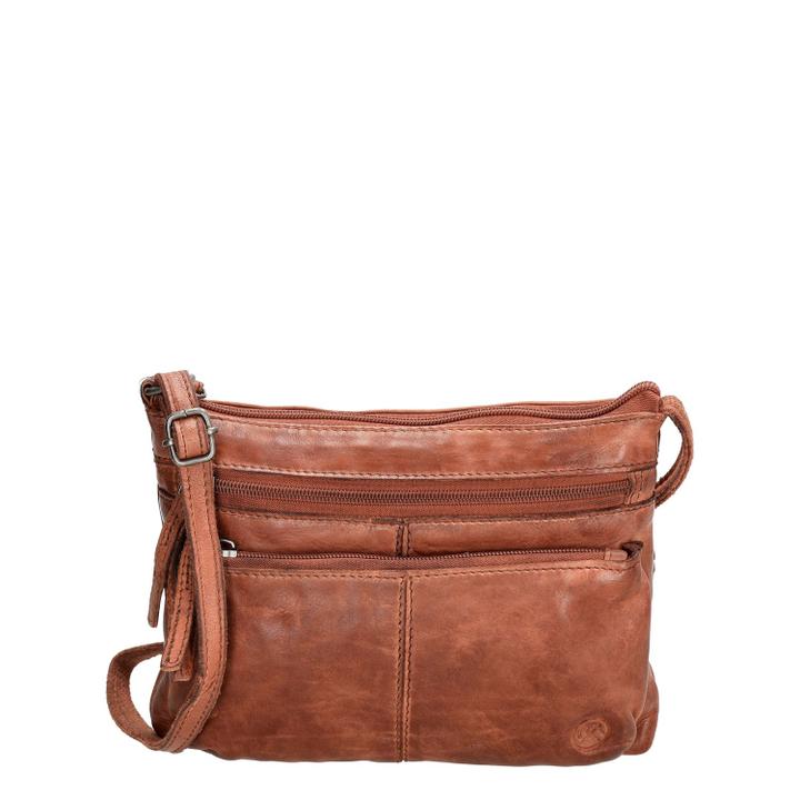 daniel ray Hide & Stitches Paint Rock Shoulderbag cognac