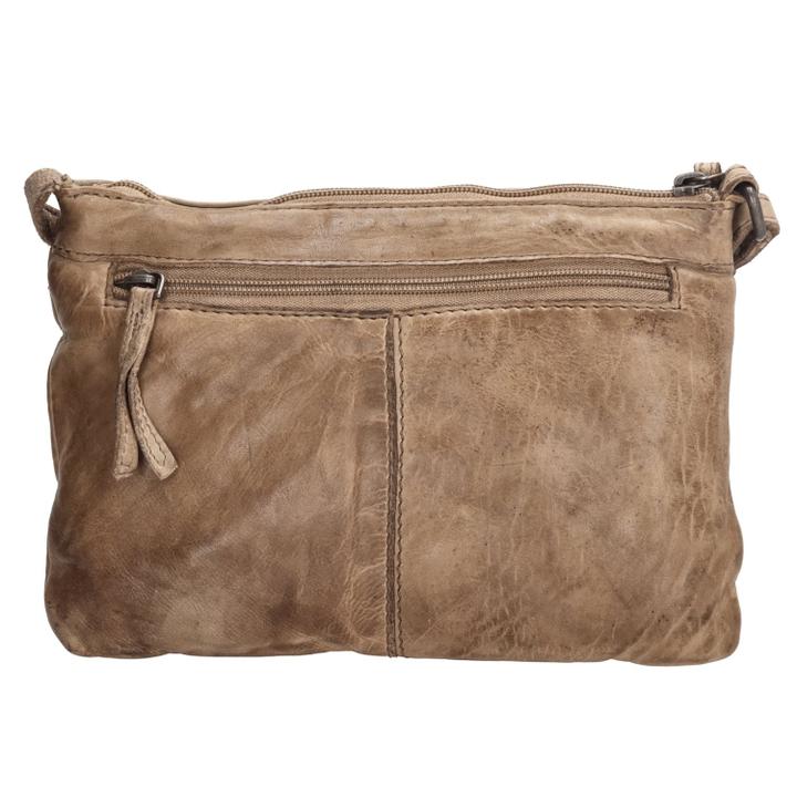 Daniel Ray Hide & Stitches Paint Rock Shoulderbag Sand