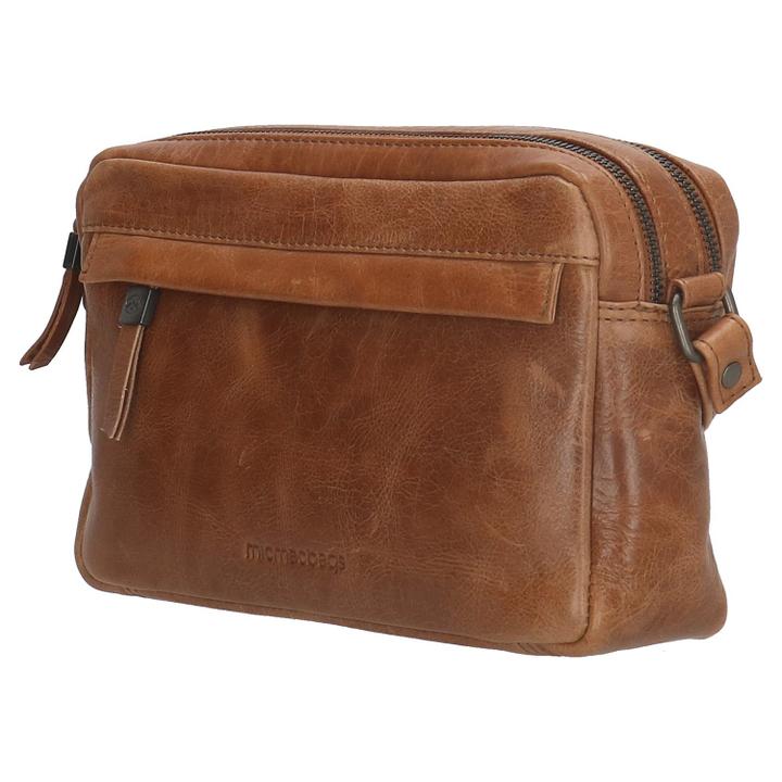 Daniel Ray Hide & Stitches Porto Schoudertas Bruin II