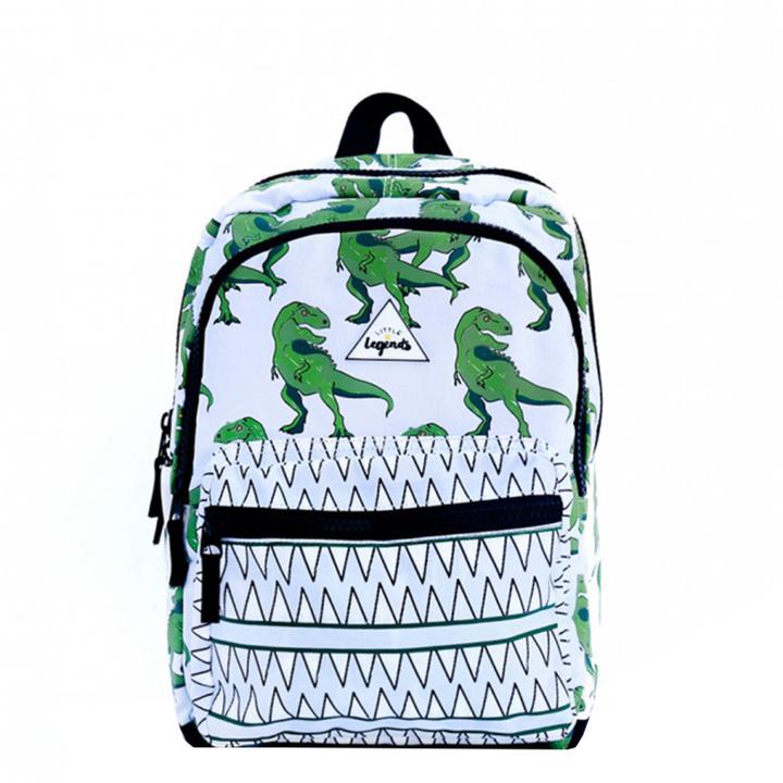 Daniel Ray Little Legends Dino Backpack L Groen / Wit