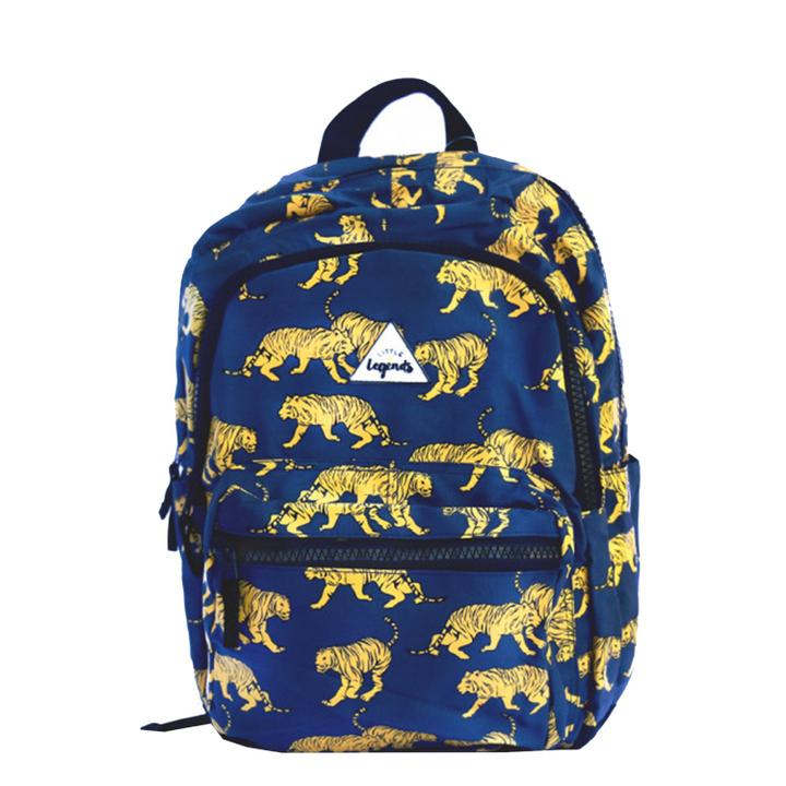 Daniel Ray Little Legends Tiger Navy Blue Backpack L Donker Blauw