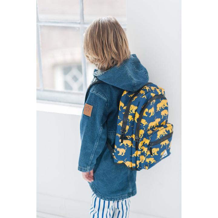Daniel Ray Little Legends Tiger Navy Blue Backpack L Donker Blauw