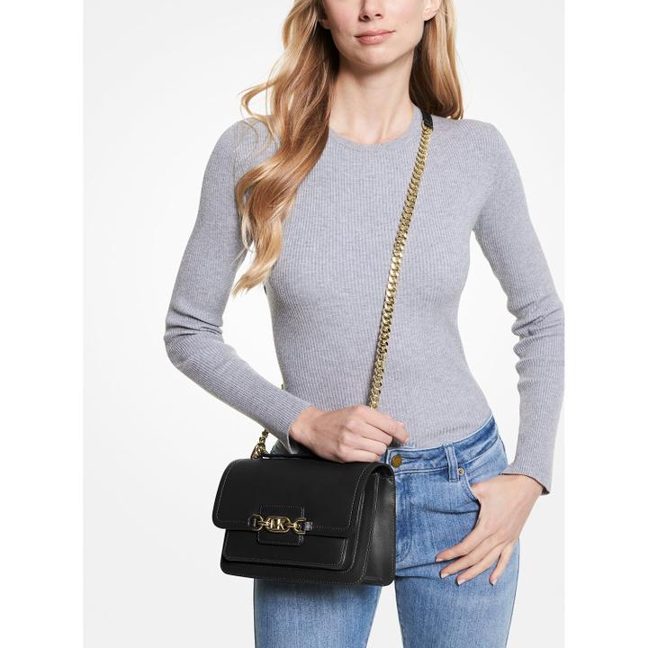 Daniel Ray Michael Kors Heather Lg Shoulderbag Black