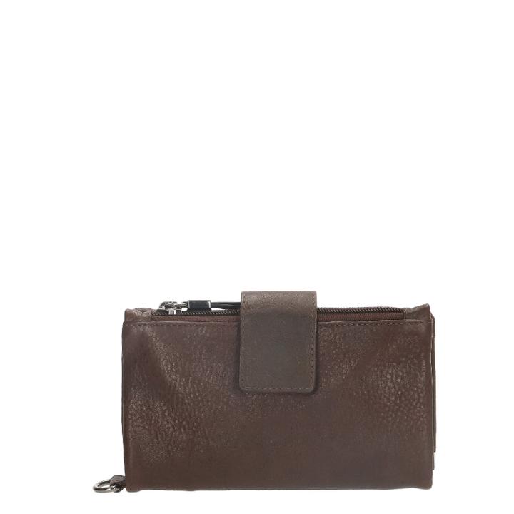 daniel ray Micmacbags Discover Portemonnee donkerbruin