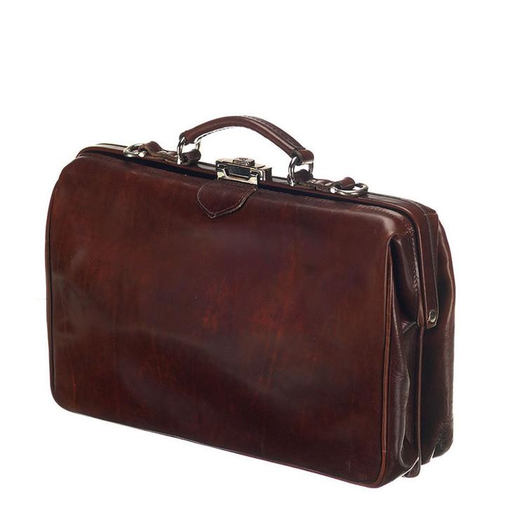 Daniel Ray Mutsaers The Classic Aktetas 15.6'' Donker Bruin