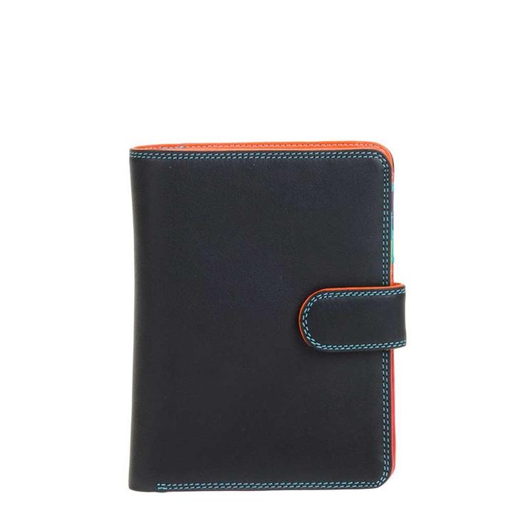 Daniel Ray Mywalit Ladies Large Wallet Zip Purse Black/pace