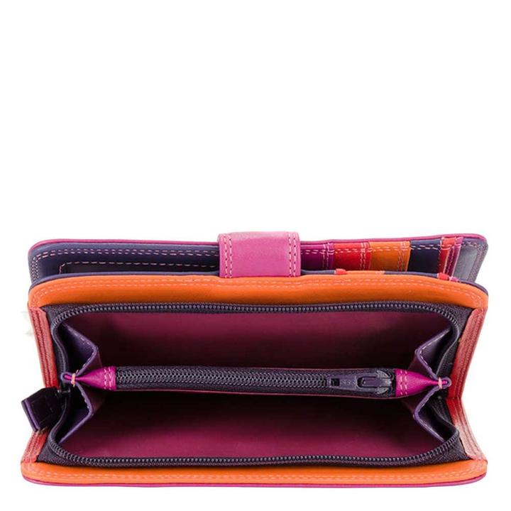 Daniel Ray Mywalit Ladies Large Wallet Zip Purse Sangria Multi
