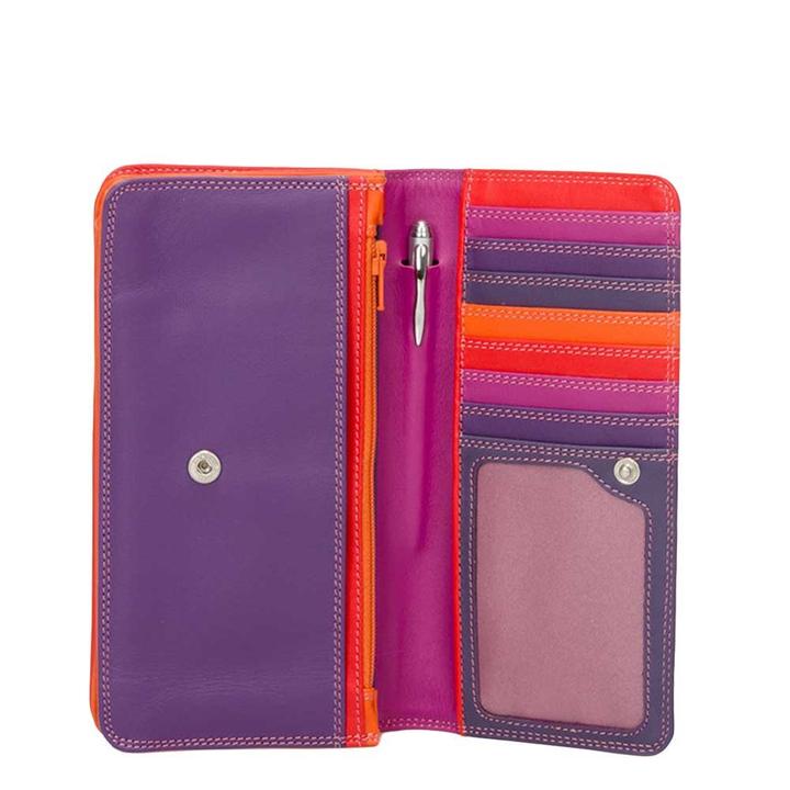 Daniel Ray Mywalit Ladies Medium Matinee Purse Wallet Sangria Multi