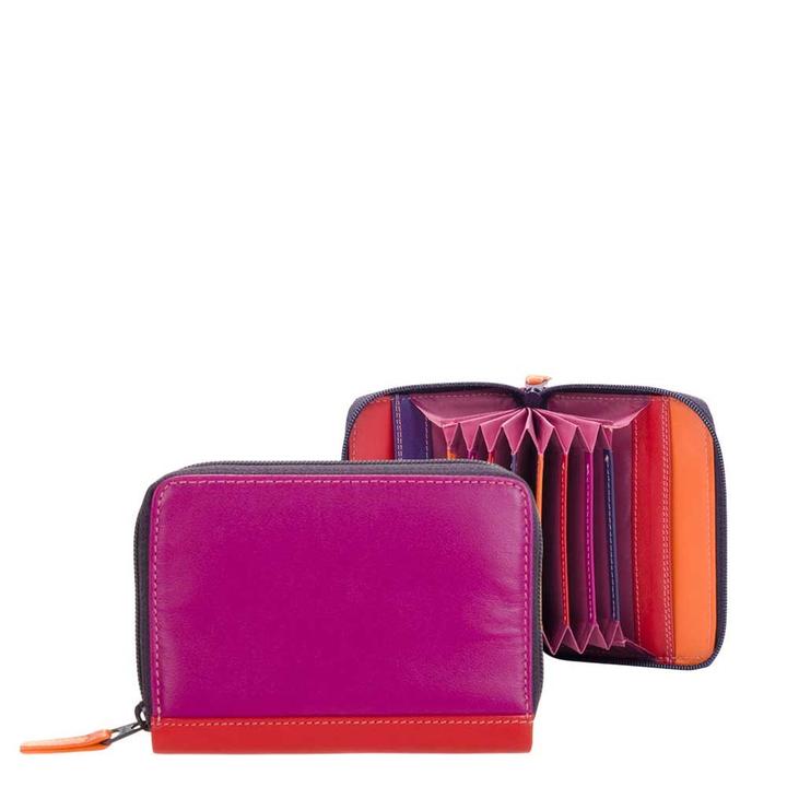 daniel ray Mywalit Ladies Zip Around Fan CC Holder sangria multi